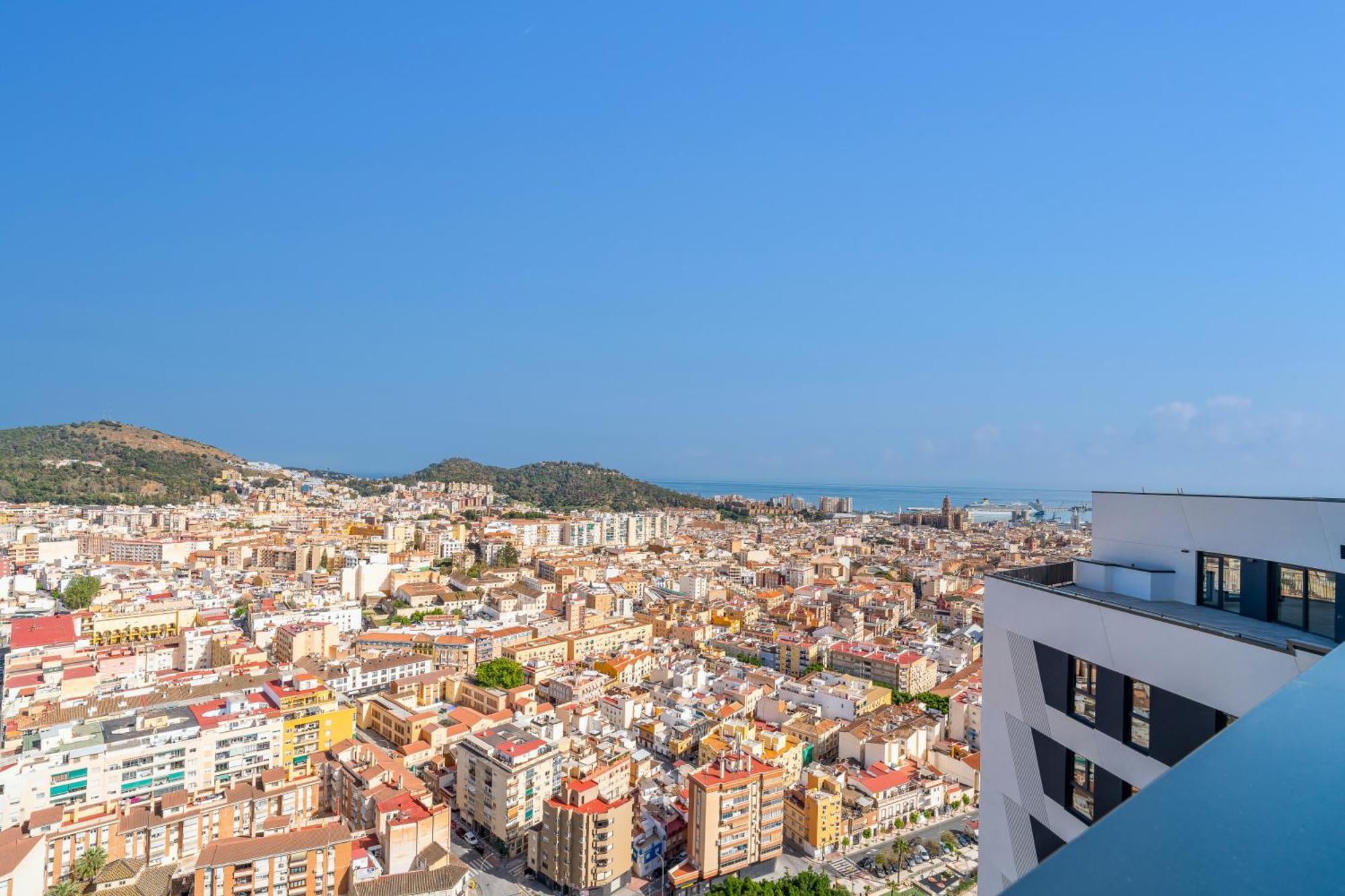 Malaga Tower View Appartement Buitenkant foto
