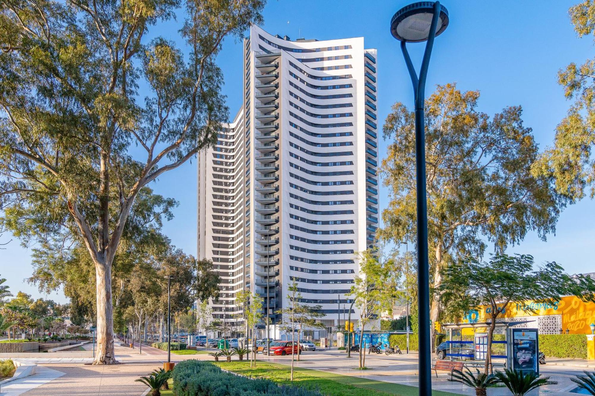 Malaga Tower View Appartement Buitenkant foto